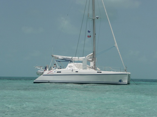 Used Sail Catamaran for Sale 1998 Catana 411 Layout & Accommodations
